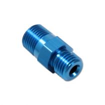 NOS 3AN - 1/8" NPT Blue Flare Jet Fitting