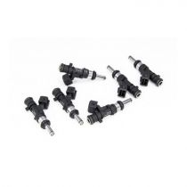 Set of 6 850cc Injectors for Porsche-Top Side View
