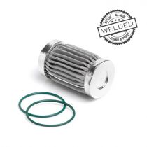 Front side of 100 Micron Filter Element - Welded Stainless Steel