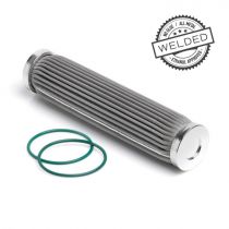Front side of 10 Micron PF200 Filter Element - Welded Stainless Steel