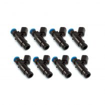Injector Dynamics ID2000, 14mm (black) BOTTOM adaptor. Set of 8. 