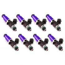 Injector Dynamics ID2000, for 99-04 Ford Cobra 4.6L Supercharged. 14mm (purple) adapters. Set of 8. **Not compatible with stock Ford ECU due to scaling limits** 2000.60.14.14.8