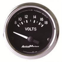 Autometer Gauge, Voltmeter, 2 1/16", 18V, Electric, Cobra