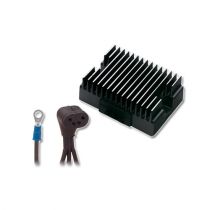 Accel Electronic Voltage Regulator in Black for Dyna 70-75 Fx, FXE