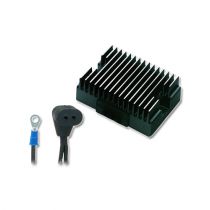 Accel Electronic Voltage Regulator in Black for Dyna 76-80 Fx,FXE