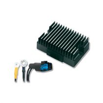 Accel Electronic Voltage Regulator in Black for Dyna 1999