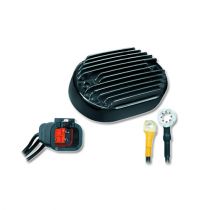 Accel Electronic Voltage Regulator in Black for Softail 01-06