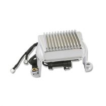 Accel Electronic Voltage Regulator in Chrome for Touring 02-03
