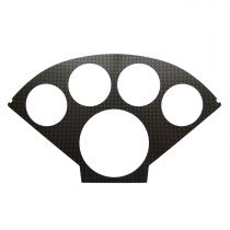 Autometer Faceplate For #2207, Optional, Carbon Look