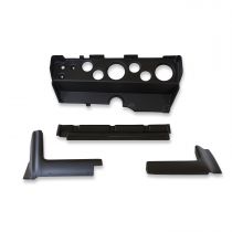 Autometer Gauge Mount, Direct Fit, (3 3/8" X2, 2" X4), E Body/Barracuda/Challenger 70-74