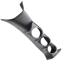 Autometer Gauge Mount, A-Pillar, Full, Triple, 2 1/16", Mitsubishi Evo 8/9 03-07
