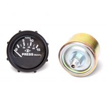 Holley Electric Fuel Pressure Gauge 0-15 PSI