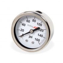 Holley EFI Liquid-filled Fuel Pressure Gauge 0-160 PSI