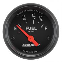 Autometer Gauge, Fuel Level, 2 1/16", 73 To 10Ω, Elec, Z-Series