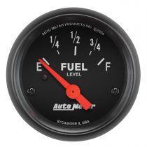 Autometer Gauge, Fuel Level, 2 1/16", 240 To 33Ω, Elec, Z-Series