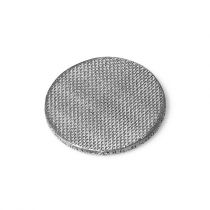 Front side of 300 mic Replaceable Filter Disc for top lid outlet port