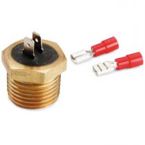 Autometer Temperature Switch, 200 degree f, 1/2" Npt Male, For Pro-Lite Warning Light