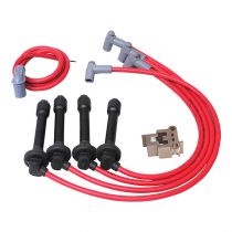 MSD Honda Civic 1.6L '92-'00 w/Torre Juego de cables con tapa