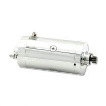 Accel Ultra Tork Starter 1.0Kw in Chrome for Harley LX 67-80