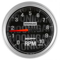 Autometer Gauge, Tachometer, 5", 10K Rpm, In-Dash, Hoonigan