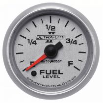Autometer Gauge, Fuel Level, 2 1/16", 0-280Ω Programmable, Ultra-Lite Ii