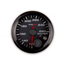 Holley EFI Black Coolant Temp Gauge