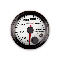 Holley EFI White Coolant Temp Gauge