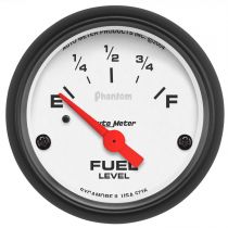 Autometer Gauge, Fuel Level, 2 1/16", 240 To 33Ω, Elec, Phantom 