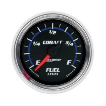 Autometer Gauge, Fuel Level, 2 1/16", 0-280Ω Programmable, Cobalt