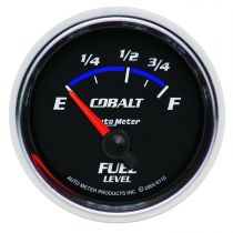 Autometer Gauge, Fuel Level, 2 1/16", 73 To 10Ω, Elec, Cobalt