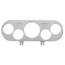 Autometer Dash Panel, Nova 62-65, 1 X 3-1/8" & 4 X 2-1/16", Billet