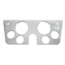 Autometer Dash Panel, Chevy Truck 67-72, 2 X 5", 4 X 2-5/8", Billet