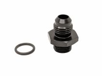 6061-T6 Aluminum Port Fitting -6AN ORB to -6AN 37 Flare,