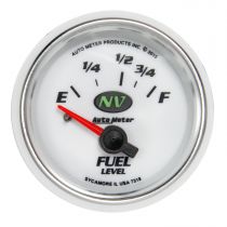Autometer Gauge, Fuel Level, 2 1/16", 16 To 158Ω, Elec, Nv