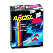 Accel 8mm Thundersport 300+ Ferro-Spiral Wire for Honda Civic 88 Red