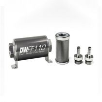 In-line fuel filter element and housing kit- Front View