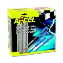 Accel 8mm Armor Shield Braided Spark Plug Wire for GMC 265-400 Blue