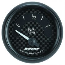 Autometer Gauge, Fuel Level, 2 1/16", 0 To 90Ω, Elec, Gt