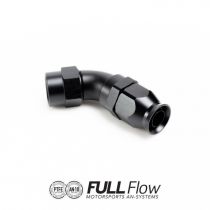 Front side of Full Flow PTFE Hose End Fitting 60 Degree AN-10