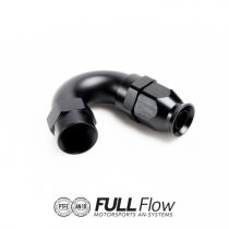 Front side of Full Flow PTFE Hose End Fitting 150 Degree AN-10