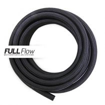 Front side of Black Nylon Braided Fuel Hose AN-8