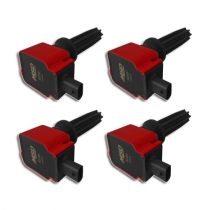 MSD Ford Red EcoBoost 4-Pack Coils 2.0L/2.3L