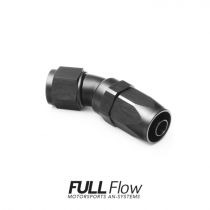Front side of Full Flow AN Hose End Fitting 30 Degree AN-6