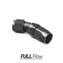 Front side of Full Flow AN Hose End Fitting 30 Degree AN-8