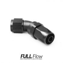 Front side of Full Flow AN Hose End Fitting 45 Degree AN-10