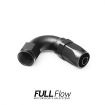Front side of Full Flow AN Hose End Fitting 120 Degree AN-4