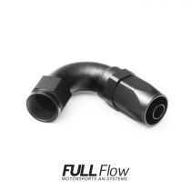 Front side of Full Flow AN Hose End Fitting 120 Degree AN-6