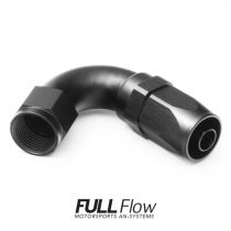 Front side of Full Flow AN Hose End Fitting 120 Degree AN-12