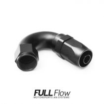 Front side of Full Flow AN Hose End Fitting 150 Degree AN-8