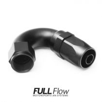 Front side of Full Flow AN Hose End Fitting 150 Degree AN-12